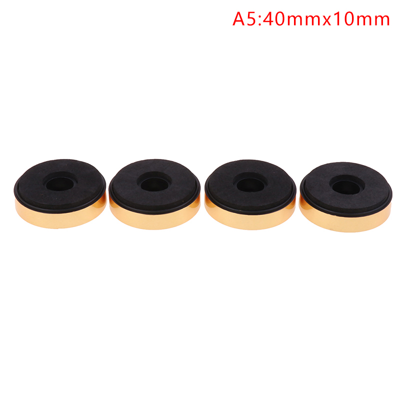 4 Uds. De picos para altavoces, pies de soporte, altavoces activos de Audio, piezas de reparación, accesorios DIY para sistema de sonido de cine en casa: Verde