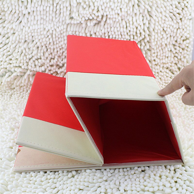 1Pcs Non-Woven Storage Boxes Christmas Tree Decorations Folding Tree Skirt Box Christmas Party Trees Foot Cover Base Case