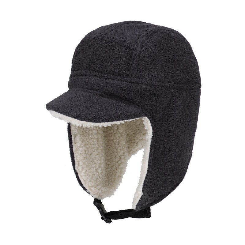 Gorro polar forrado de Sherpa para hombre y mujer, gorro de esquí cálido con solapas grandes, a prueba de viento, para montañismo, novedad de: 2