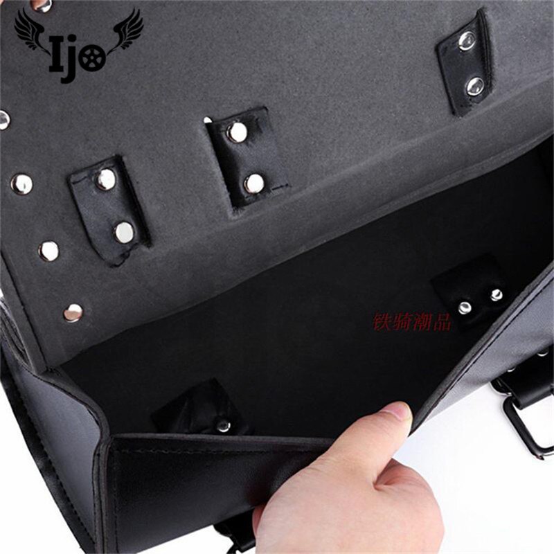 retro dirt pit bike luggage motorcycle accessories motocross pouch scooter tool bags for harley prince cruise motorbike tail bag