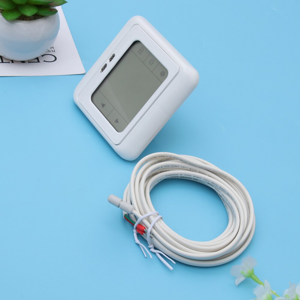 Programmable Digital Thermoregulator Touch Screen Room Heating Thermostat Underfloor Heating for Warm Floor Electric Heating Sys