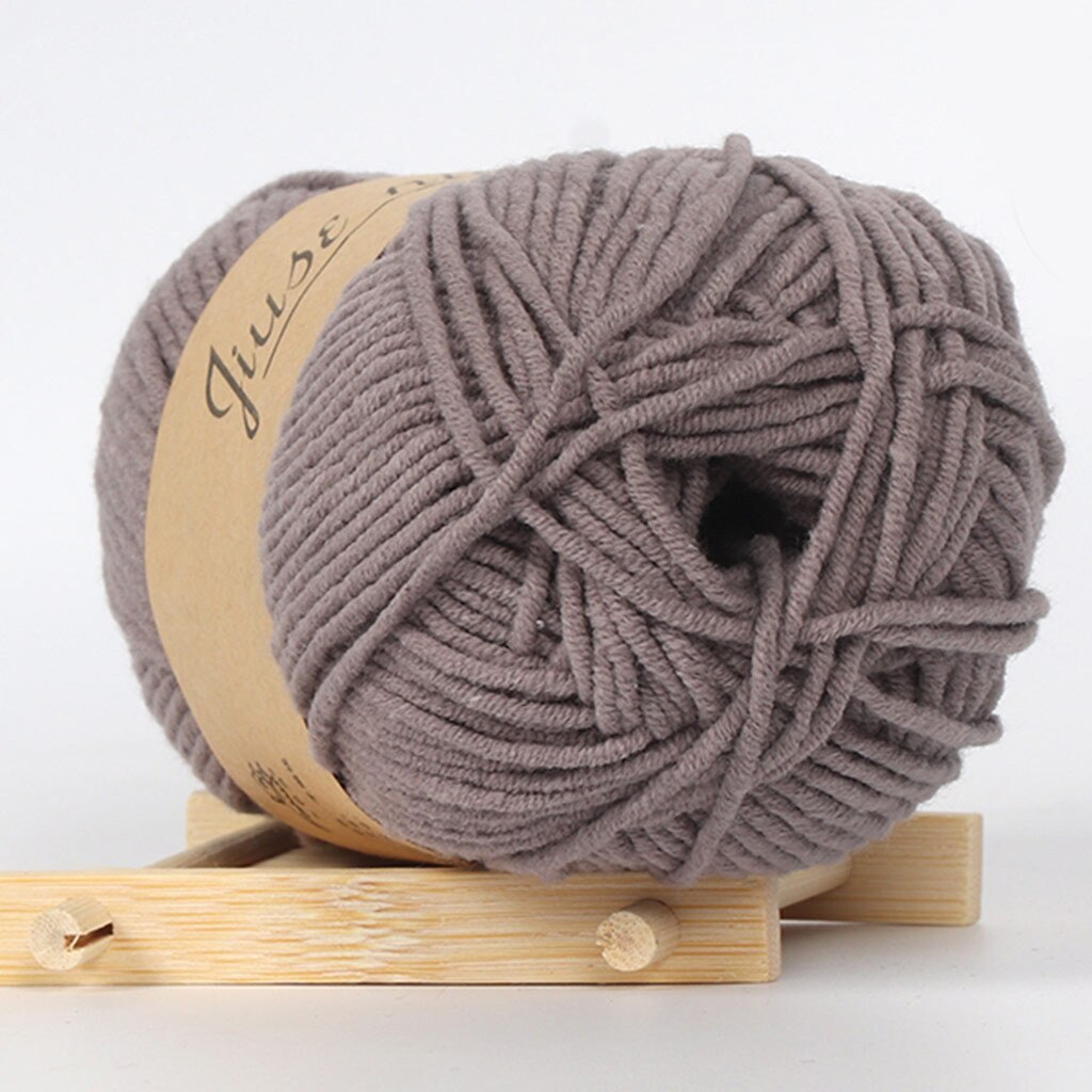 5 strengen Tencel Bamboe Katoenen Garen Praktische DIY Handcraft Fijne Wol Lijn Haak Draad Zachte Baby Melk Katoenen Garen
