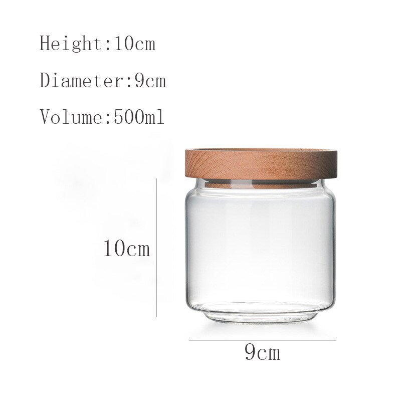 Spice Jars Heatresistant Glass Coffee Jars Tea Se... Grandado