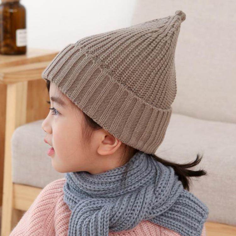 Cokk sød hue kvinder efterår vinter hue strikkede huer til kvinder piger motorhjelm tyk varme hue hue kvinde gorro: Lys khaki