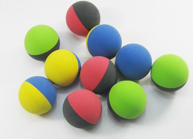 Suzakoo 1 stk squash ketcher kugle gummi hule høj elastisk pinball hoppende bold til begyndere at spille
