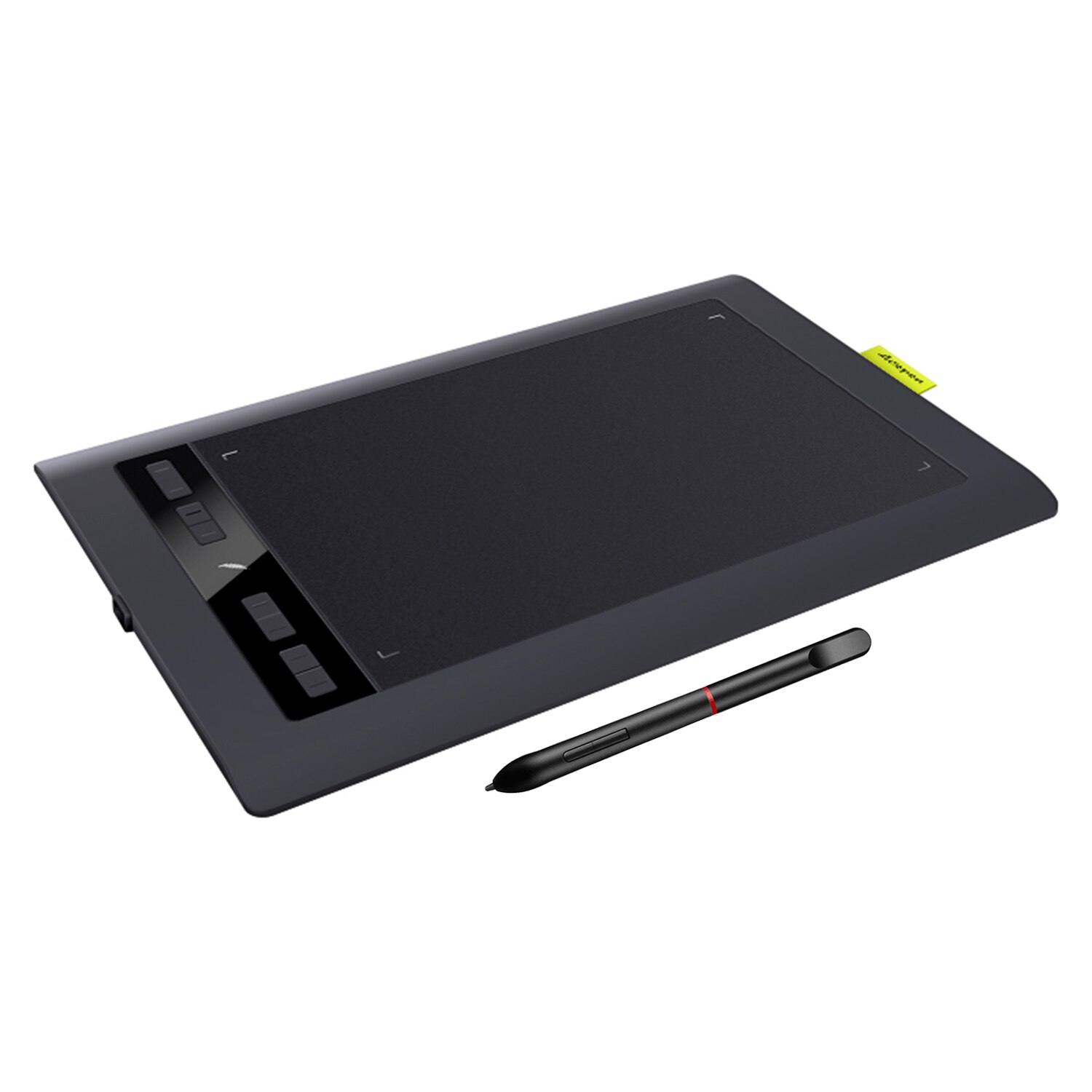 Acepen  ap1060 digitale grafische tekentablet, 10*6 inch kit met batterijloze stylus, 8192 drukniveaus