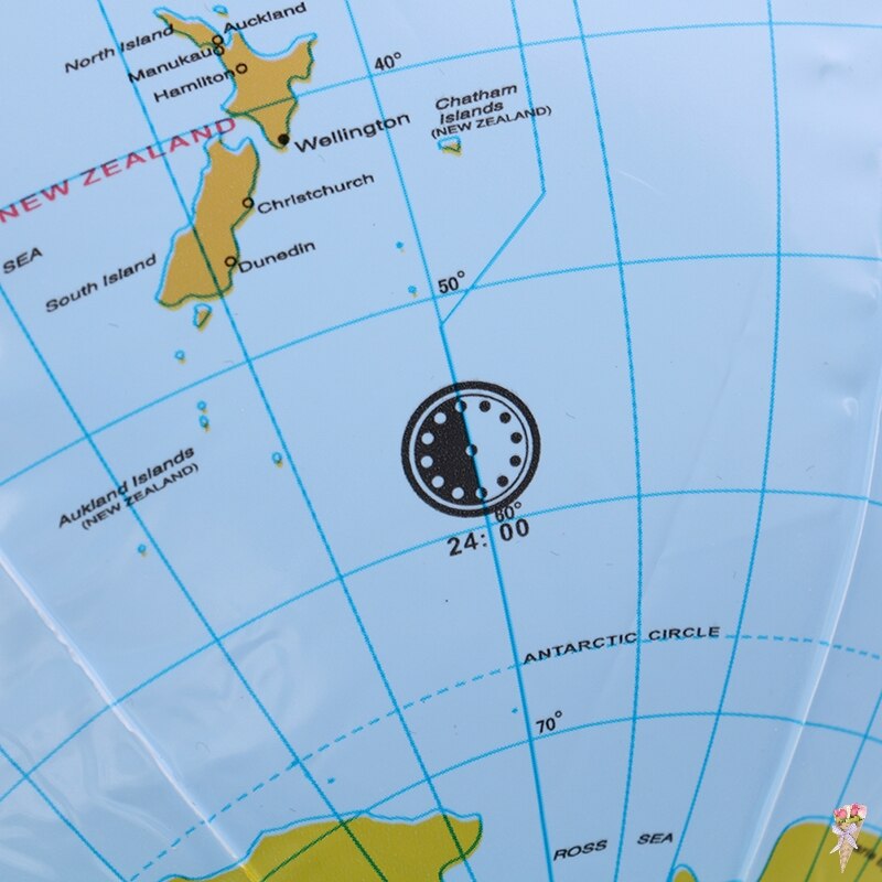 1 stk 30cm oppustelig klode verden jord ocean kort bold geografi læring uddannelsesmæssig strandbold børnelegetøj