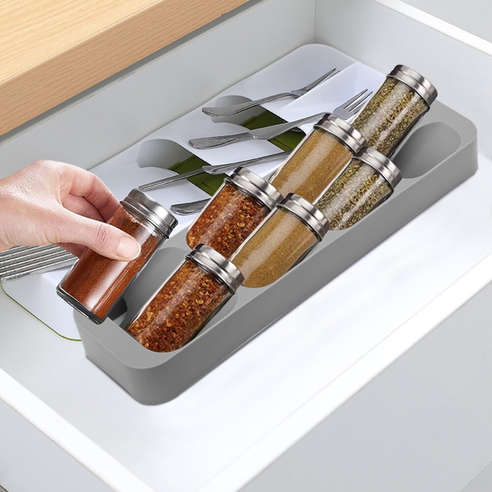 Drawer Cutlery Utensils Tray Store Organizer Drawer Kitchen Tools Drawer Divider Kitchen Storage Cabinet Plastic Drawers