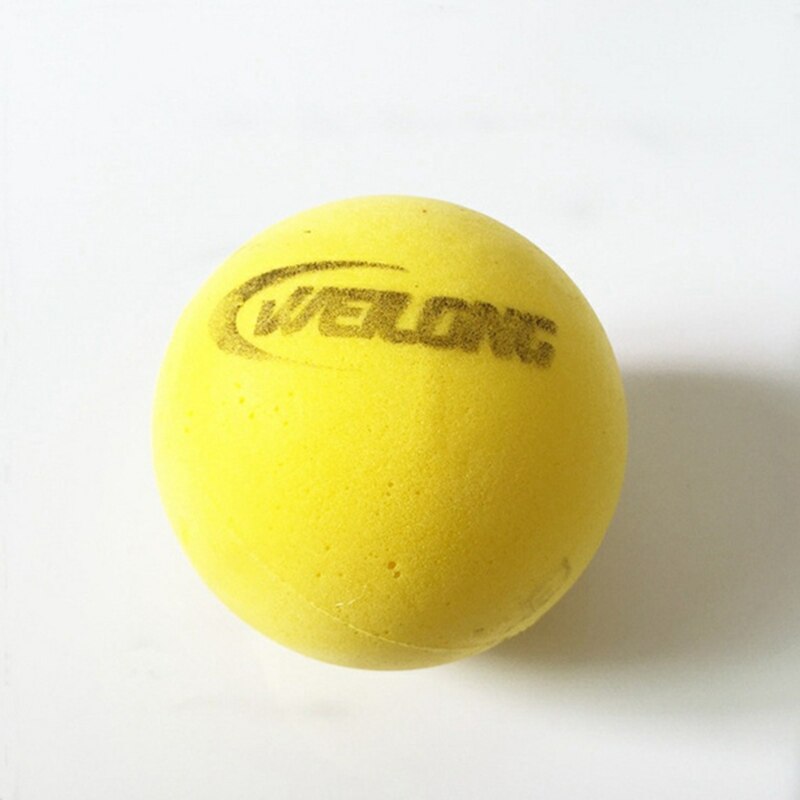 Pelota de espuma de tenis de 7cm y 9cm para niños, pelota de entrenamiento elástico, suave, verde, rosa y amarillo