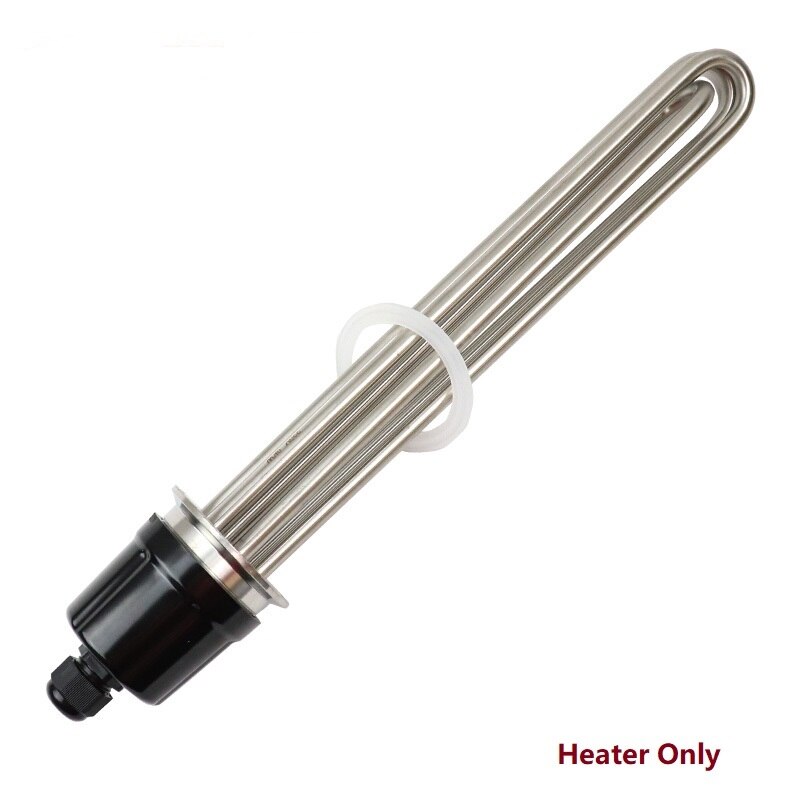 2 &quot;Tri Clamp Wasser Heizung Element Edelstahl Elektrische Immersion Rohr Heizung für Brau: 220v 4500w / Heater