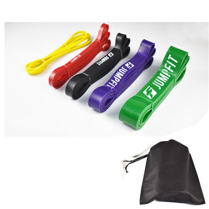 Sæt af naturlig latex atletisk gummi pull up hjælpe bånd træning modstand bånd træning krop stretch power fitness tyggegummi: Stil 6