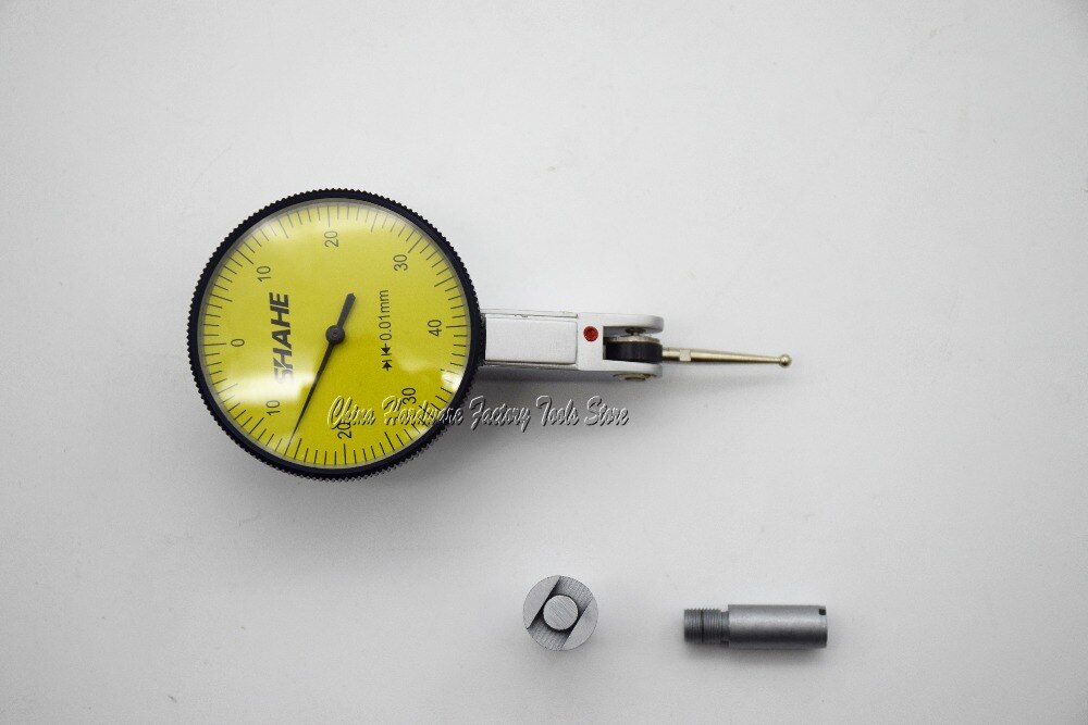 Shahe 0-0.8 mm spaken summeprøveindikator for presisjons måleur 0-0.8 mm test indikatorer