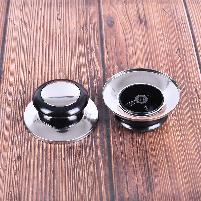 Universal Keuken Deksel Handvat Kookgerei Deel Deksel Knop Handvat Vervanging Knop Schroef Handvat Keuken Accessoires Tool 1Pcs