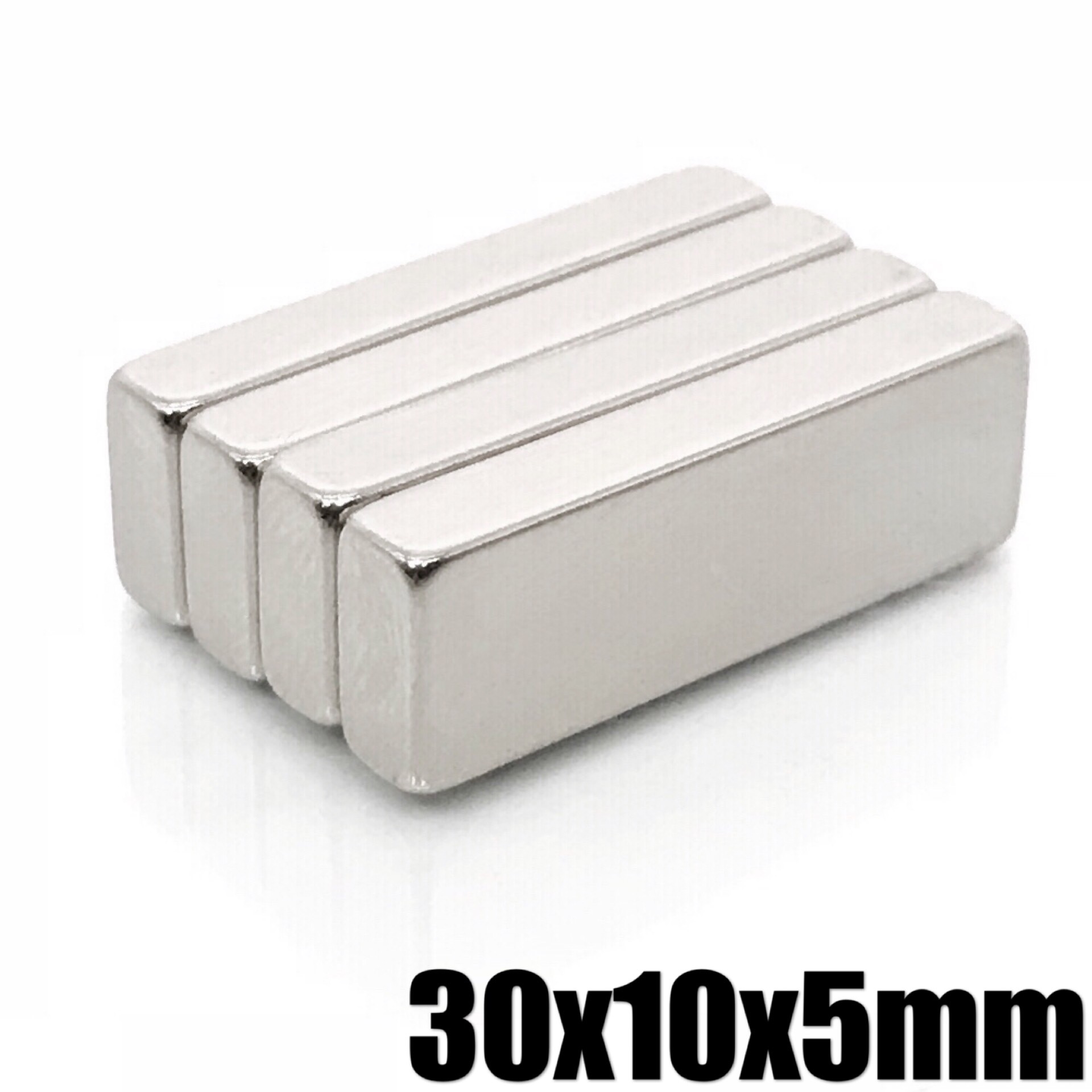 2/5/10/20/50/100Stck 30x10x5 Neodym Magnet 30mm x 10mm x 5mm N35 NdFeB Block Super Leistungsstarke Starken dauerhaft Magnetische imanes