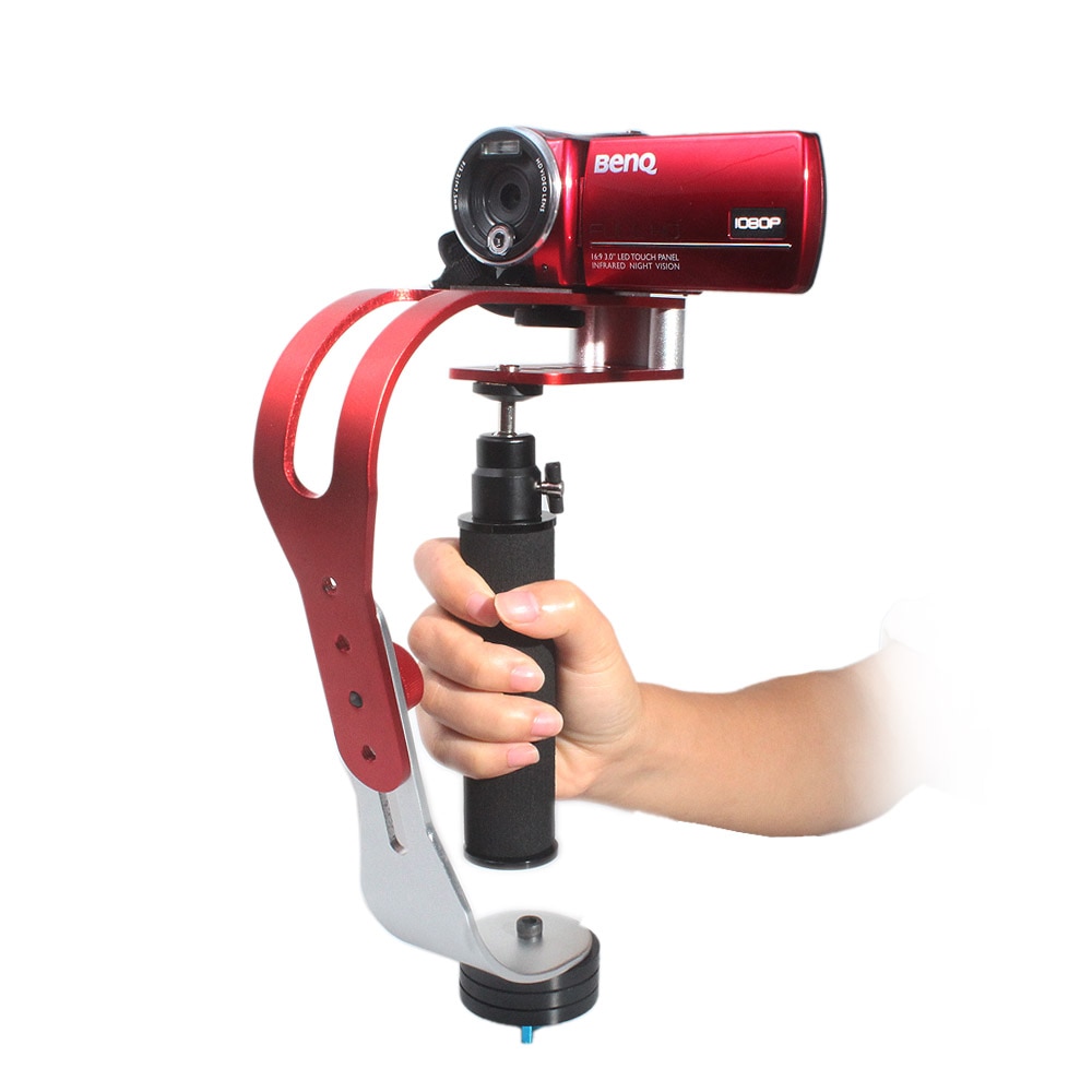 Estabilizador de mano soporte de cámara de vídeo para Canon Nikon Sony Pentax cámara Digital DSLR videocámara/Iluminación de estudio