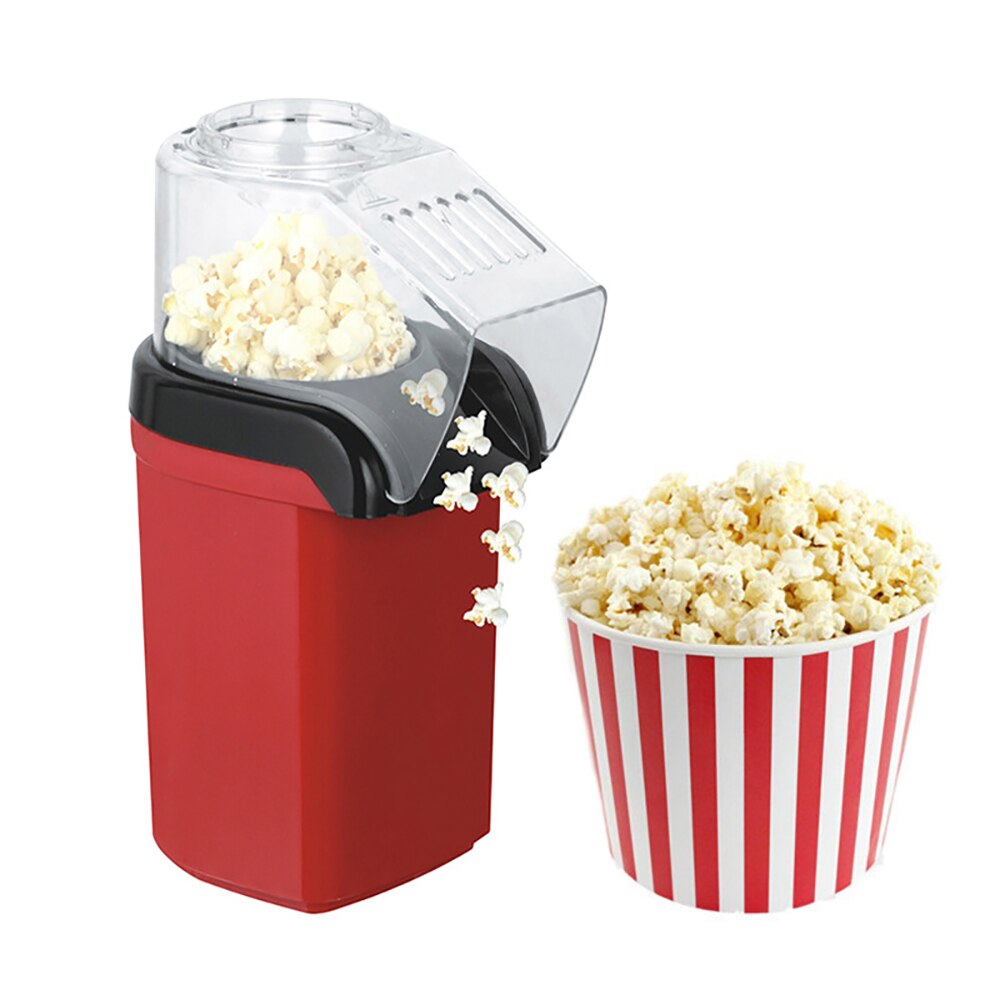 1200W Mini Huishoudelijke Gezonde Air Olie-Gratis Popcorn Maker Corn Popper Voor Thuis Keuken Diy