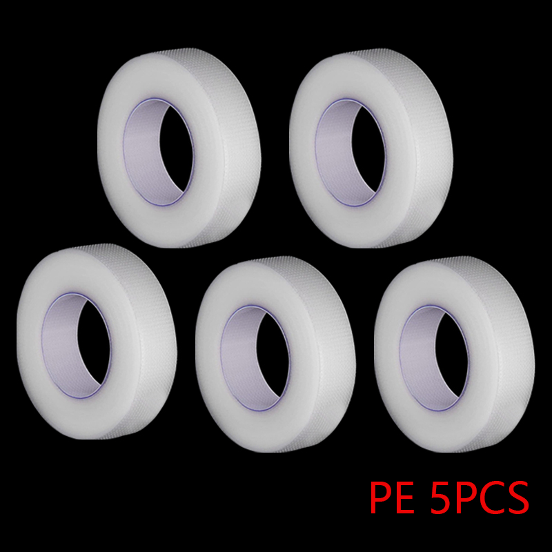 1/3/5 Rolls Wimpers Extension Tape PE Lijm Gereedschap Onder De Ogen Pads Voor Micropore Wimpers Enten Levert Lash Lifting Tapes: Rood