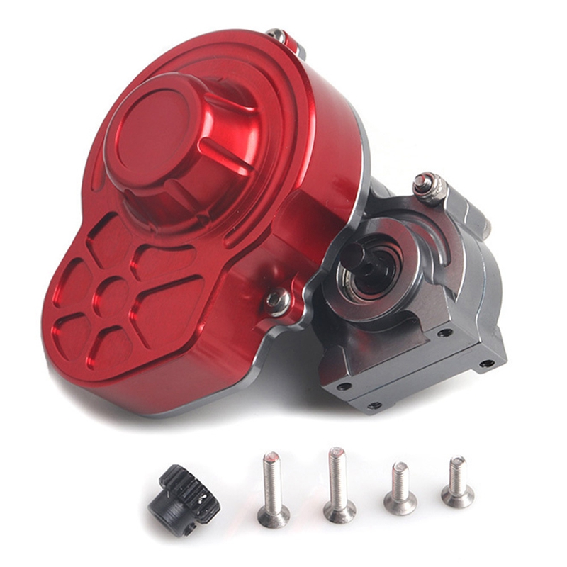 Metal Gearbox 1/10 RC Automotive Assembly Transmission Gearbox for Axial SCX10 RC Crawler Car