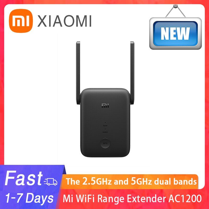 Global Versie Xiaomi Mi Wifi Range Extender AC1200 2.4Ghz En 5Ghz Band 1200Mbps Ethernet Poort Versterker wifi Signaal Router