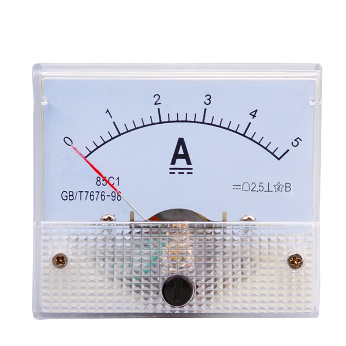 DC Pointer Current Meter 5A 10A 20A 30A 50A 100A Analog Ammeter Current Meter Gauge Circuit Testing Measuring Tools: 20A