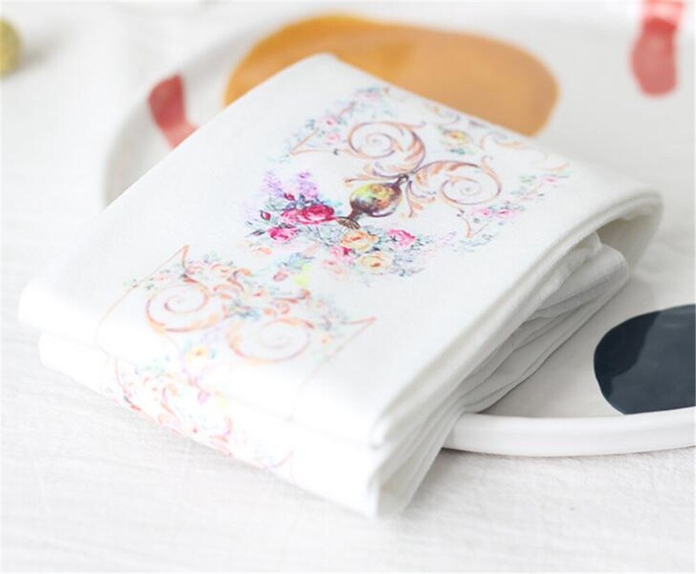 Medias con estampado de flores Retro para mujer, pantis largos de Lolita, D083