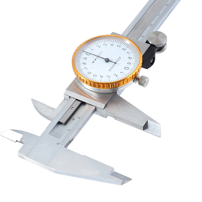 RUITOOL 0150mm/0.02 Dial Caliper Stainless Steel Vernier Calipers
