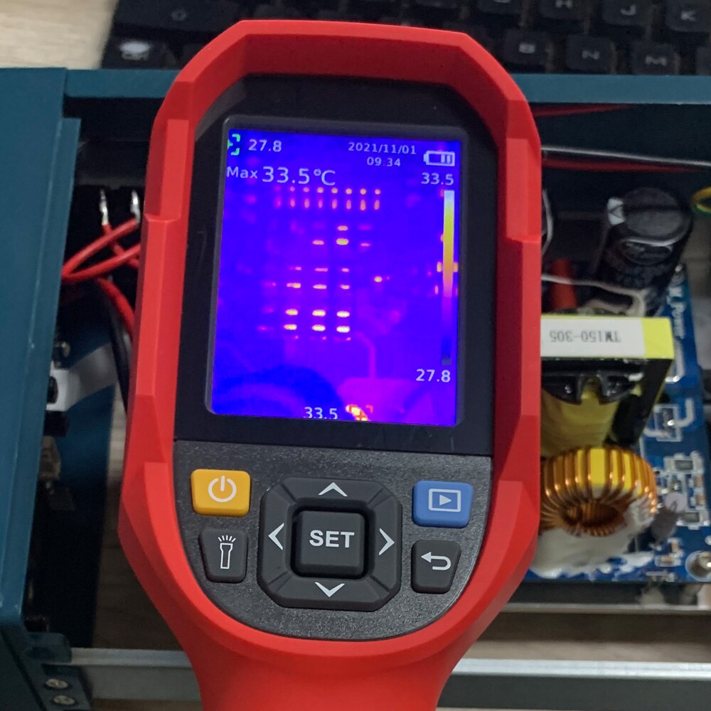 HD Mini Super Macro Lens for UNI-T UTi260B UTi85A Thermal Imager, Dedicated for PCB Mobile Phone Repair