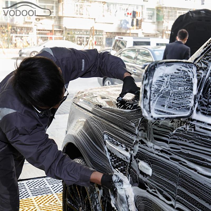 Auton pesu puhdistus kiillotushanskat pölynimuri harja käsihansikas auto autonpesukone harja pesu rulla villa guantes coche