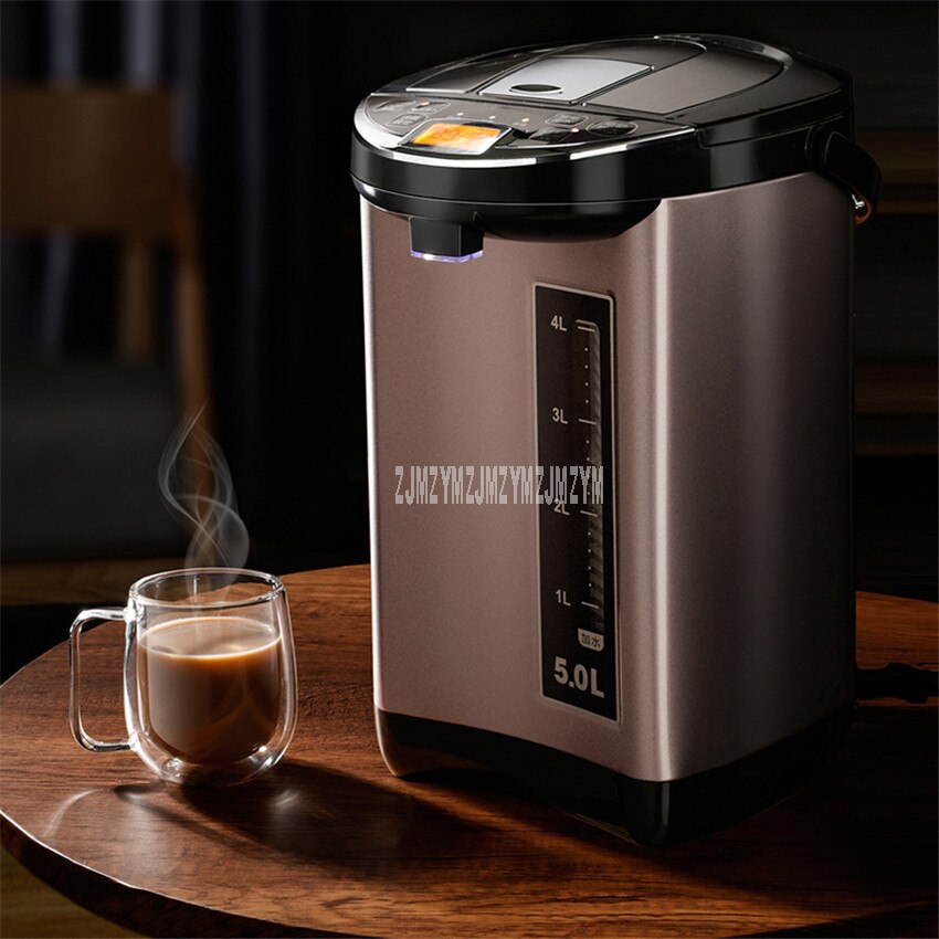 5L 850W Household 304 Stainless Steel Automatic Intelligent Keep Warm Electric Air Pot Burning Water Bottle Water Boiler Kettle