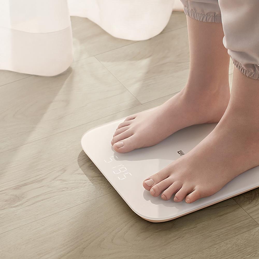 Xiaomi Electronic Weight Scale 2 Intelligent Weighing-machine Led display Smart Scale APP Monitoring Bluetooth Bathroom Scale