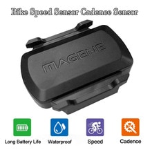 Bike Computer Speed Sensor Bluetooth Smart ANT Cadence Sensor Dual-mode Wireless Pedaling Speed Sensor 2 in 1