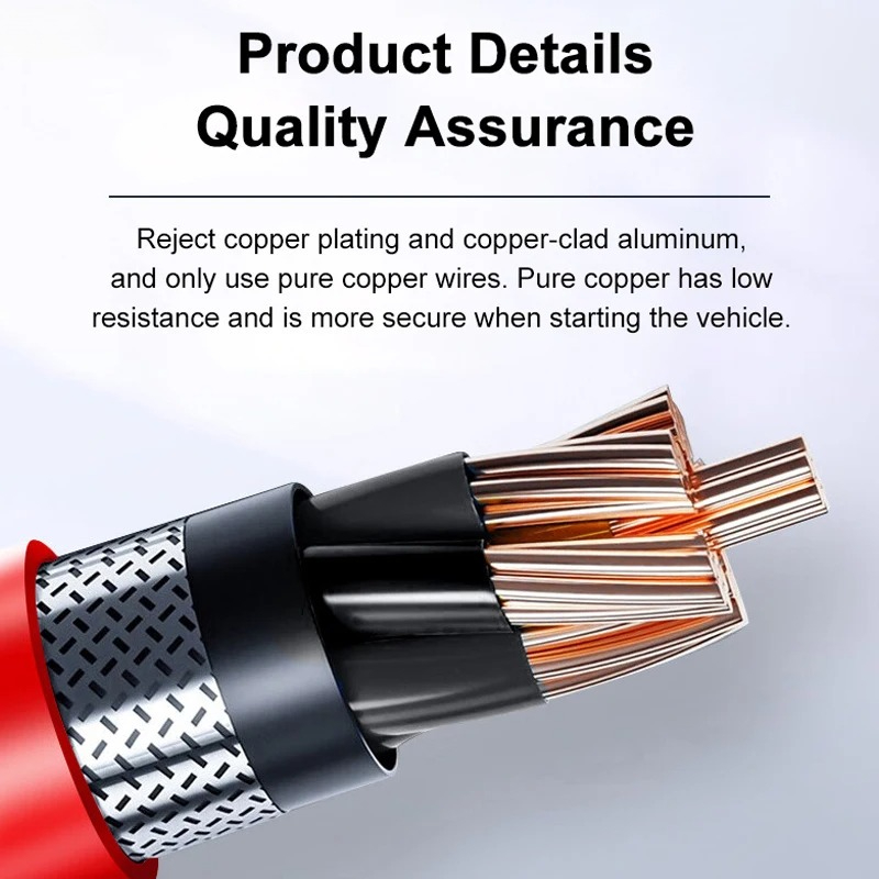 EAFC Car Battery Jump Starter Power Bank Starting Device 2000A/1000A Portable Charger LED Emergency Light Booster 12V Car Jump