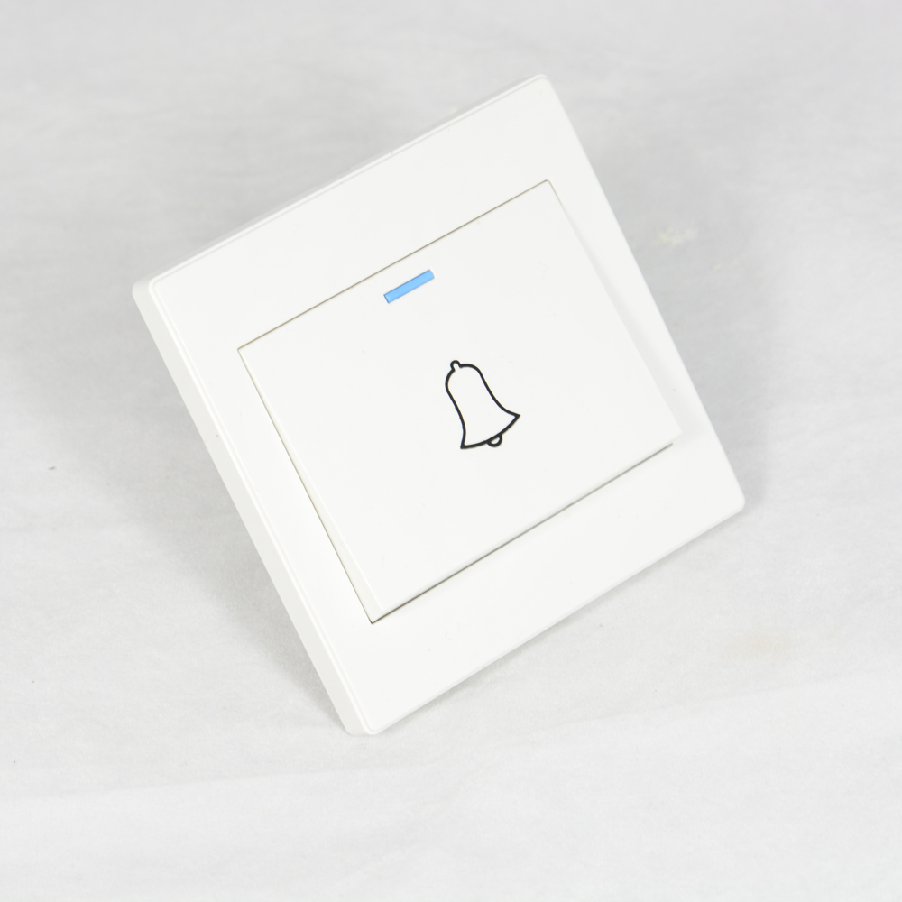 10 kpl ovikellon painike langallinen tyyppi 86mm seinäasennus talon painallus soi ovikellokytkin normaalisti auki signaali