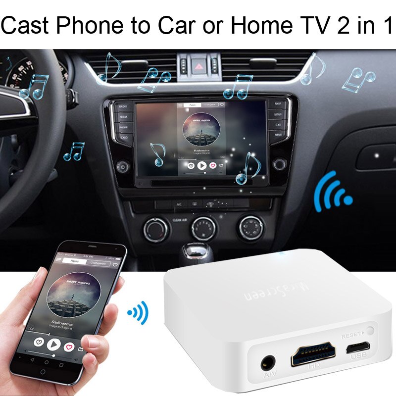 Ricevitore Dongle Wifi Wireless Display HDTV adattatore Video convertitore compatibile HDMI per IPhone per Huawei Android Phone To Car TV