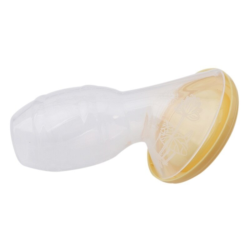 100Ml Babyvoeding Handkolf Partner Borst Collector Automatische Correctie Moedermelk Siliconen Pompen: yellow