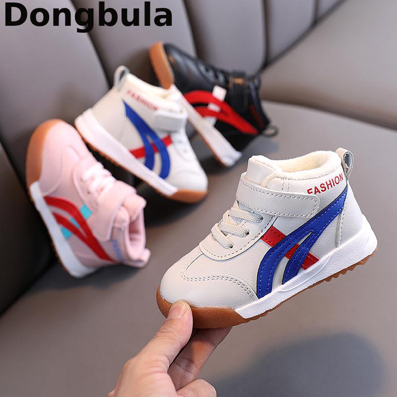 Mode Kinderen Schoenen Baby Peuter Schoenen Kinderen Sport Schoenen Voor Jongens Meisjes Flats Sneakers Warm Casual Baby Non-Slip