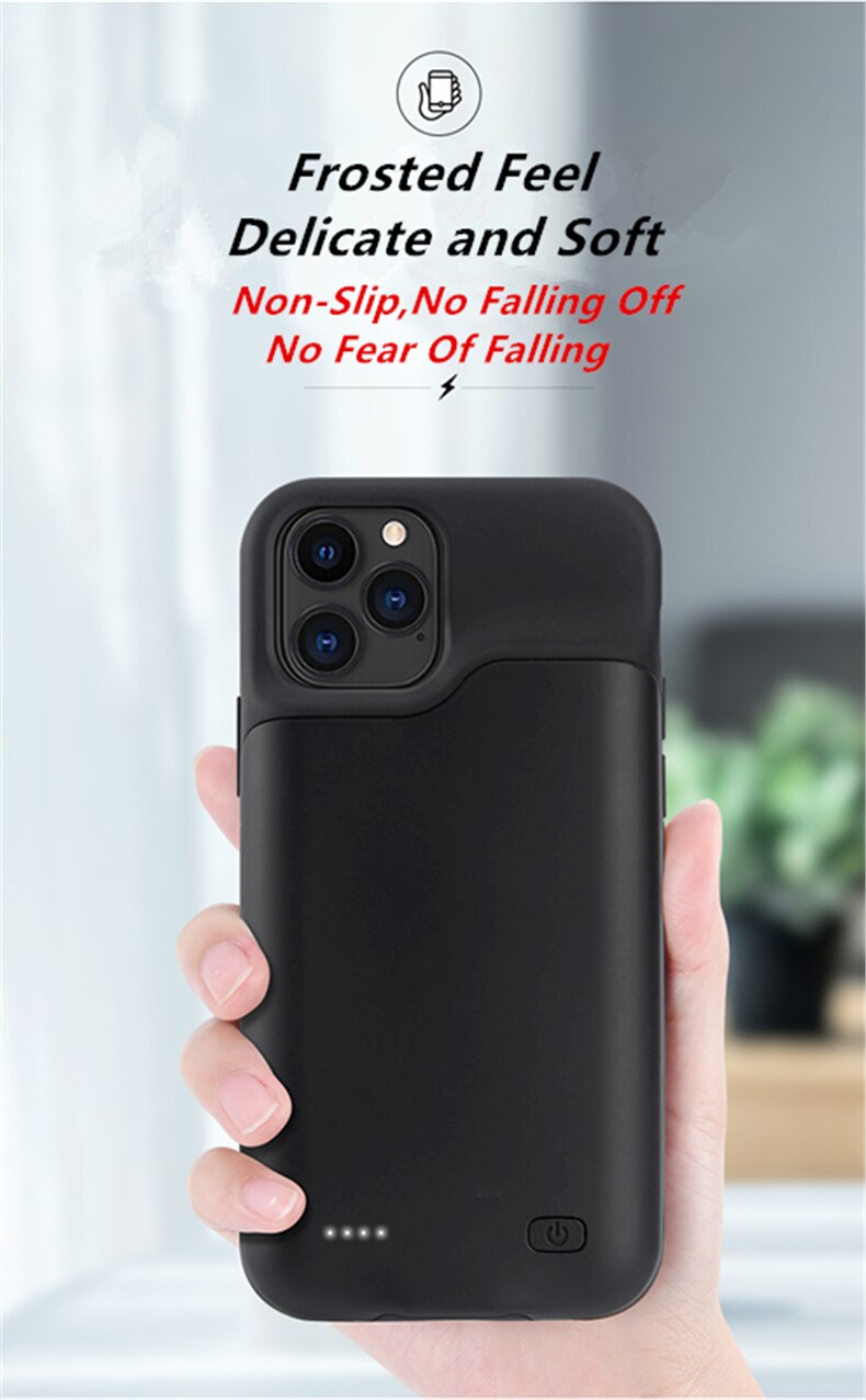 For iphone 12 Mini 12 Pro Max Battery Case Thin Smart Charger Cover Power Bank For iphone 12 Mini Battery Case