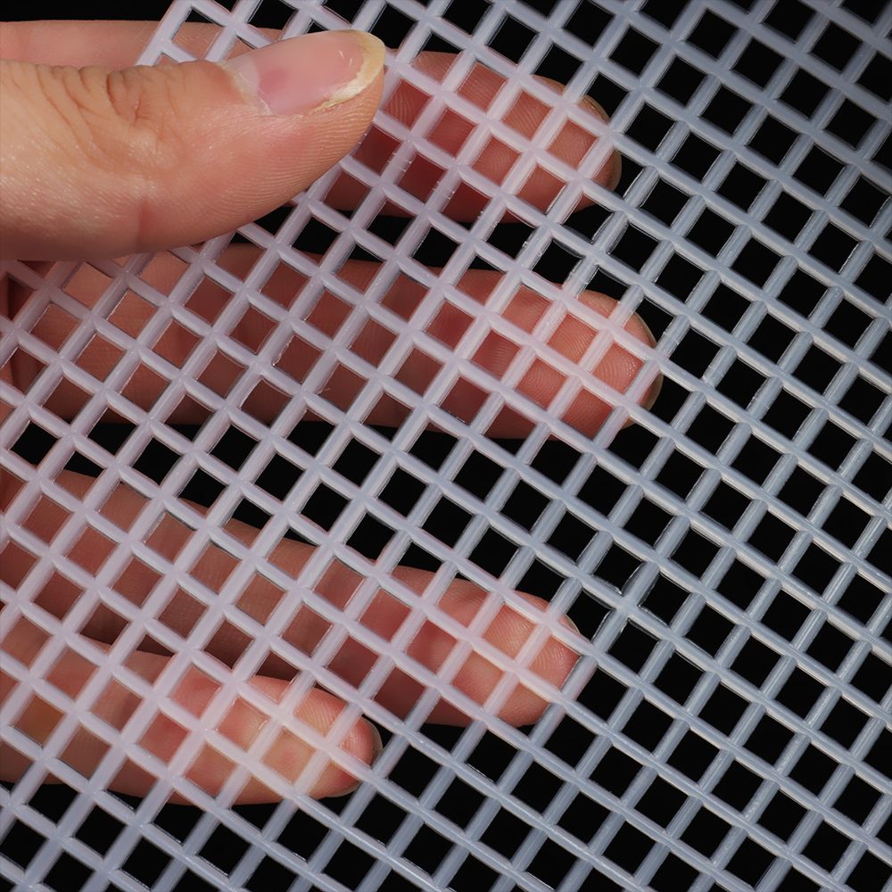 Grid Hook Crafts Handcraft DIY Craft Supplies Hook Bags Bag Rug Thread Hook Plastic Mesh Cloth