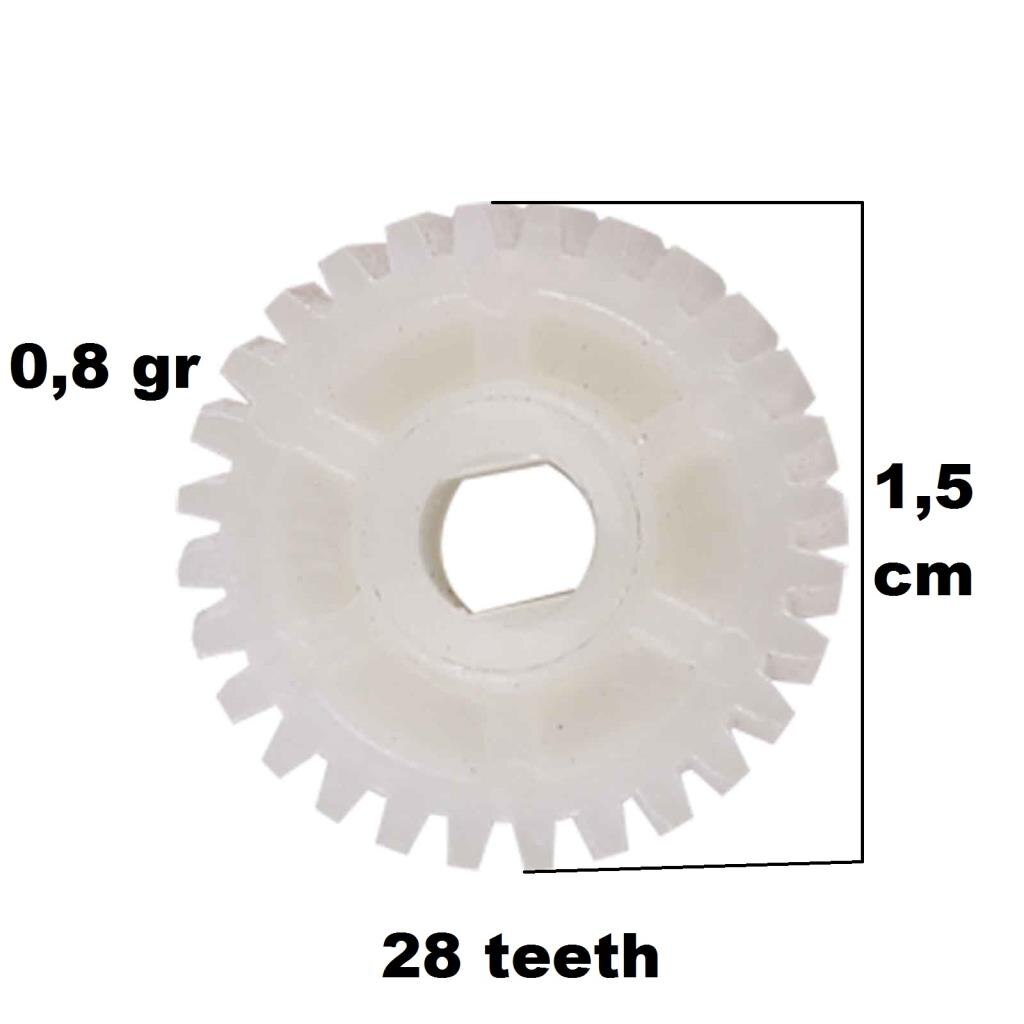 Esc EGE28 Zijspiegel Vouwen Gear Voor Honda Jazz Stepwgn MK2 Toyota Vios 28 Tanden Snelle Levering Uit Turkije