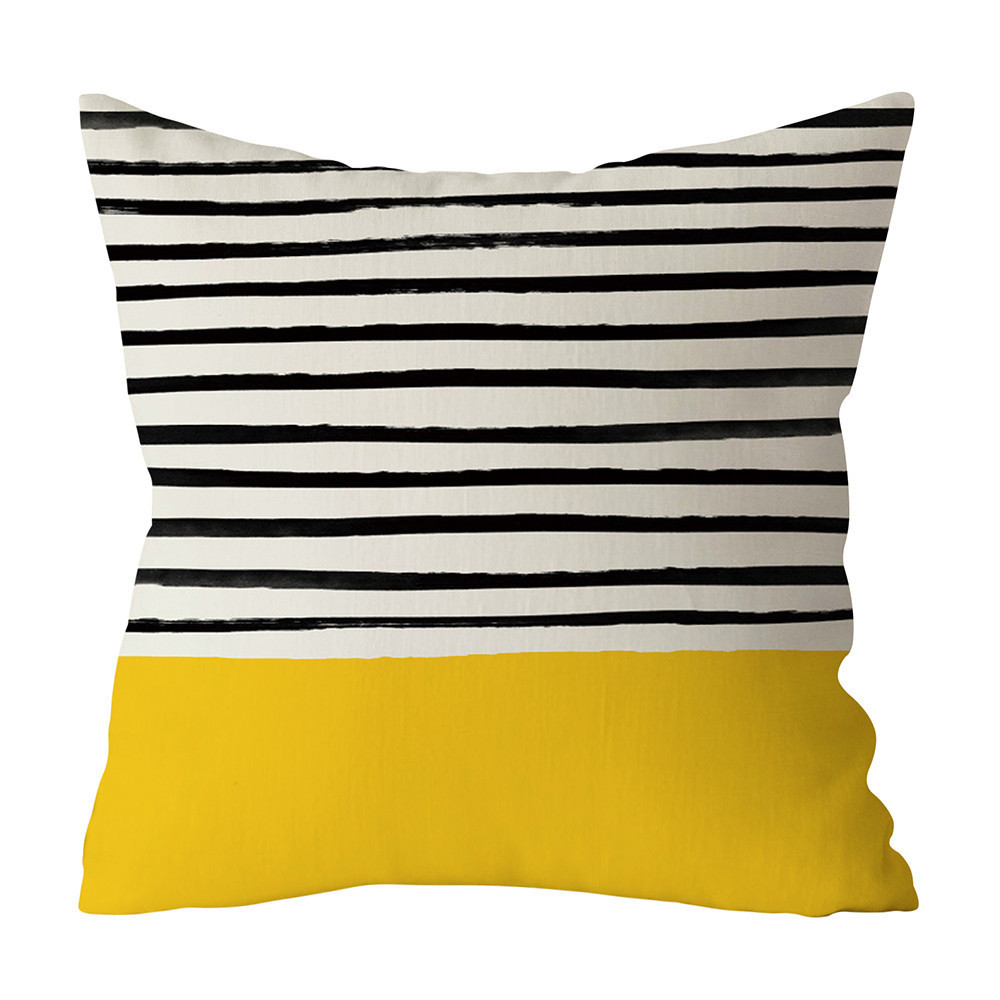 Geel Polyester Geometrische Kussen Ananas Kussen Decoratieve Kussen Voor Sofa Diy Gedrukt Kussen Seat Stoel Kussen