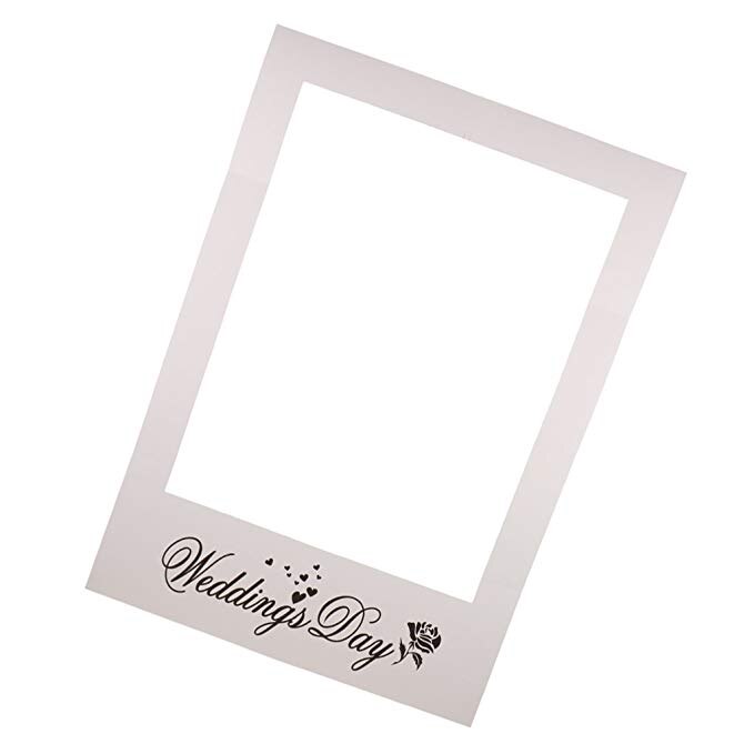 Cadre de stand pour photos à Selfie pour mariage, grande image pour fête d'anniversaire et mariage