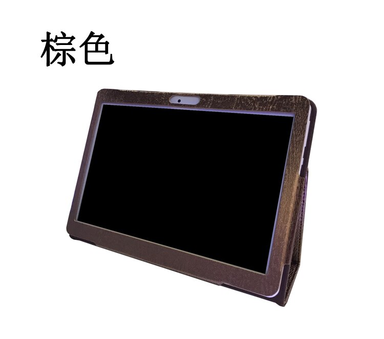 PU Leather Case for Prestigio Grace 5771 5791 7781 3301 3201 3101 4G 10.1 inch Tablet Folio Stand Cover whit 3: brown