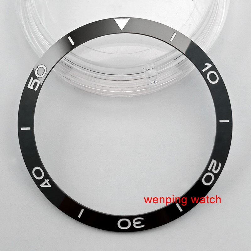 39mm zwarte/blauwe bezel insert keramische bezel horloge accessoires kit 41mm herenhorloges: Nummer 749
