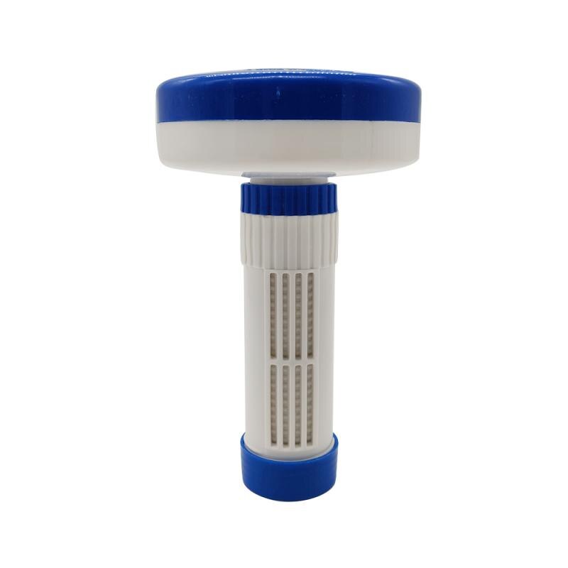 2 Colors Swimming Pool Large Flexible Automatic Disinfection Dosing Device Floater Floating Chlorine Dispenser Tablet With Scale