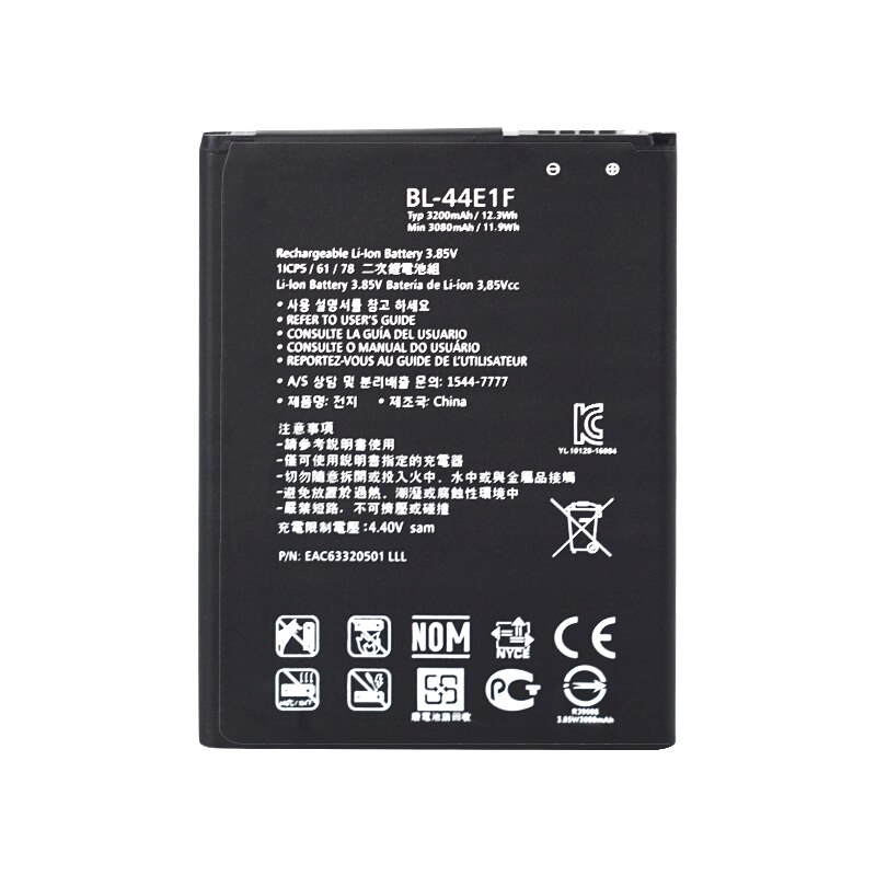 OHD D'origine Batterie De Téléphone Pour LG G3 G4 G5 V20 K10 LTE Batterie BL-53YH BL-51YF BL-42D1F BL-45A1H BL-44E1F Batteries: For LG V20
