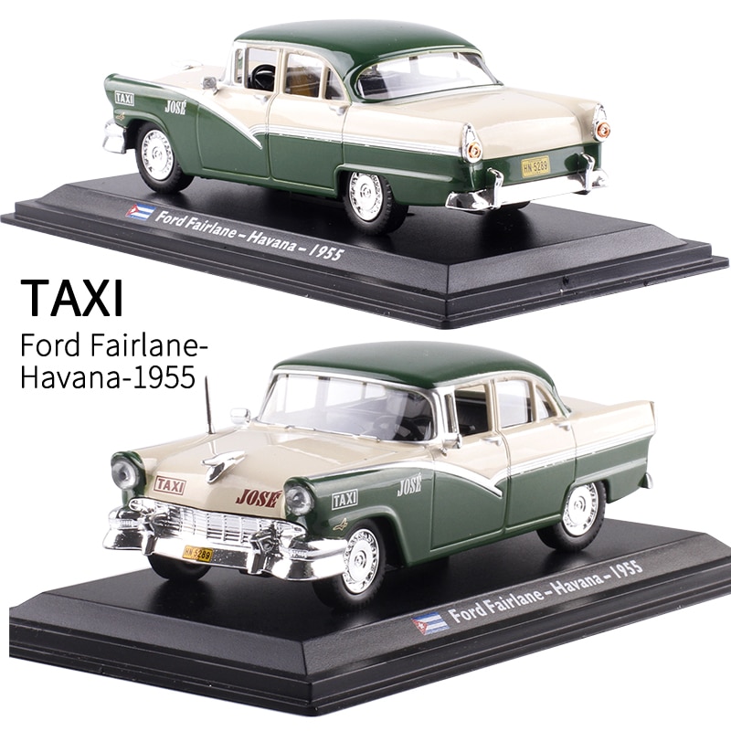 1:43 Scale Metal Alloy Classic FIAT FORD Cab Taxi Car Truck Model Diecast Alloy Car Model Auto Vehicles Toys For Collection