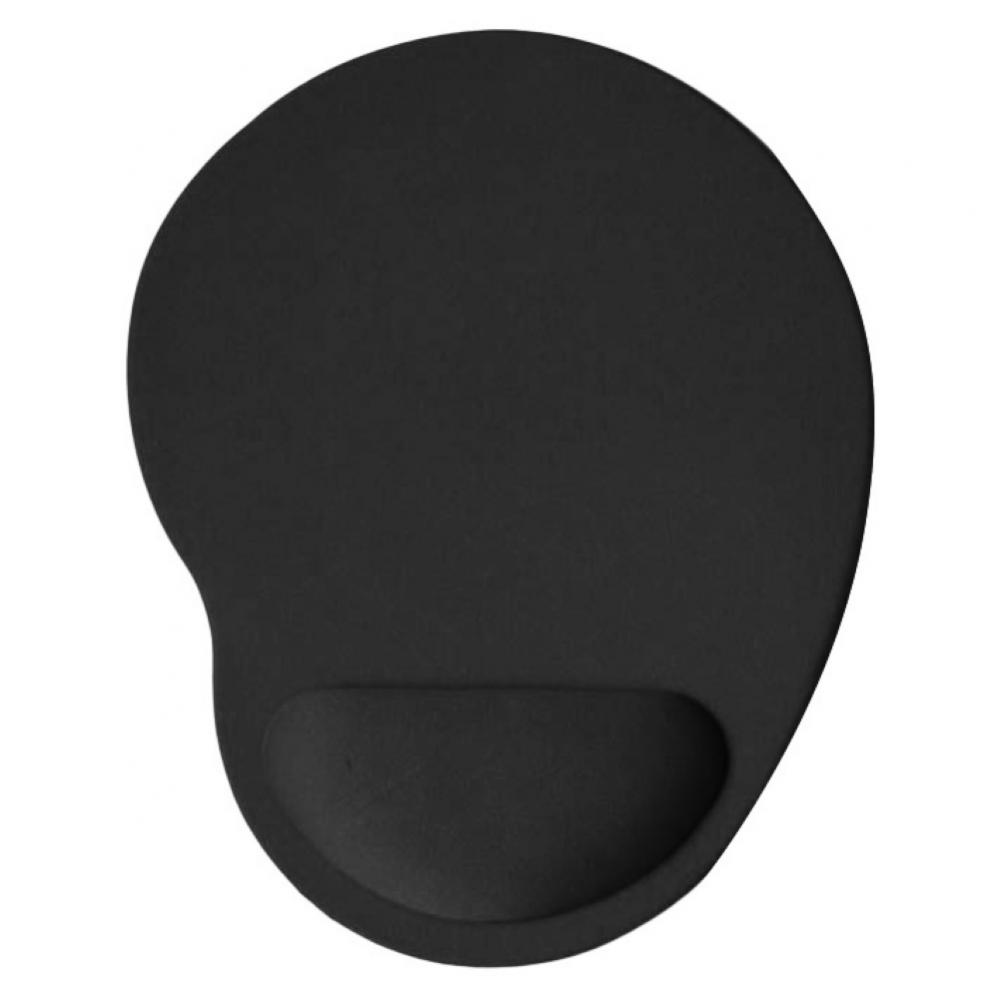 Gaming Mouse Pad with Wrist Support Home Office EVA Anti-Slip Mat Mice Mouse Keyboard Pad Computer: black