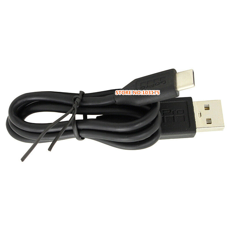Originele USB-C Type-C Lader Datakabel Sync Power Lead Voor Gopro Hero 5 6 7 8 9 10 max Session5 Camera Lader Datakabel