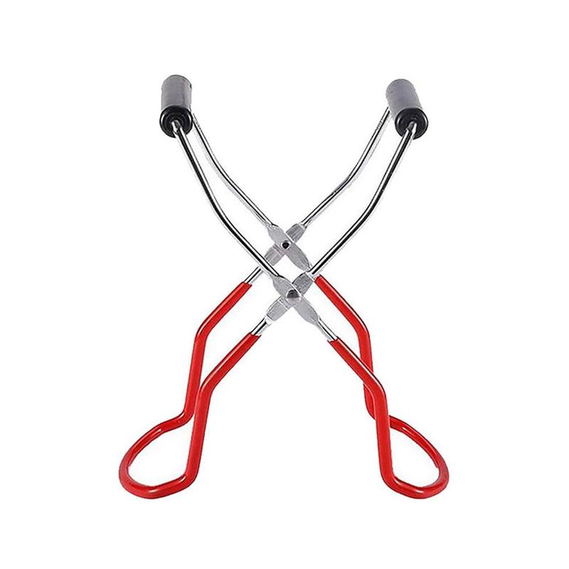Kitchen Tool Can Tongs Clip Canning Jar Lifter With Grip Handle Heat Resistance Anti-clip Jar Glass Bottle Holder Cans Clamp: A