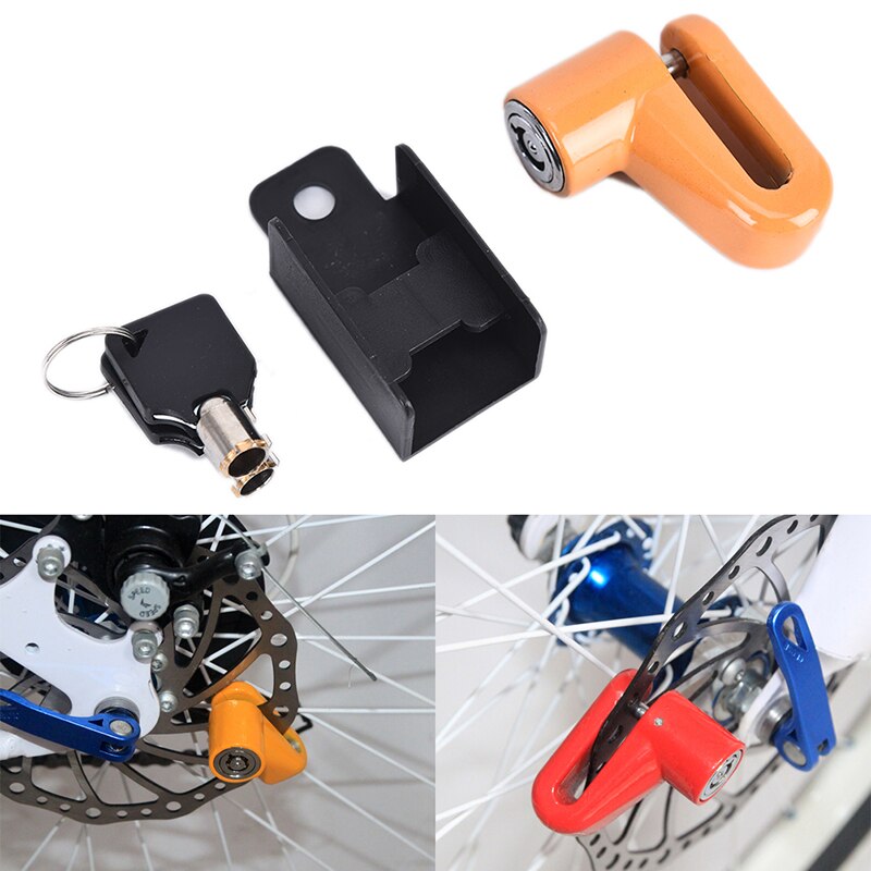 Anti Theft Brake Disc Lock For Motorcycle Scooter Bike Bicycle Wheel Disk Lock Small Moto Motorbike Security Safety Brake Lock